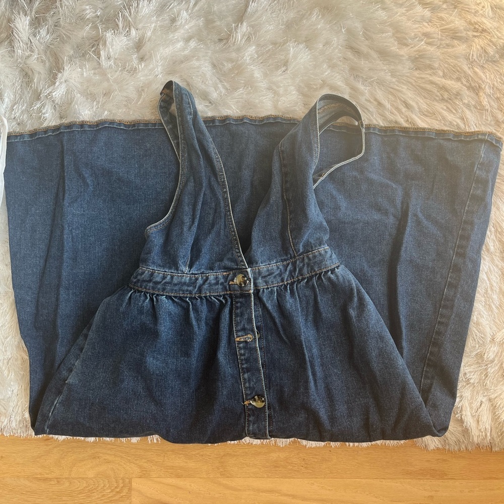 Urban Outfitters Dark Blue Denim Overalls